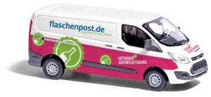 Furgone Ford Transit Custom tetto scala H0
