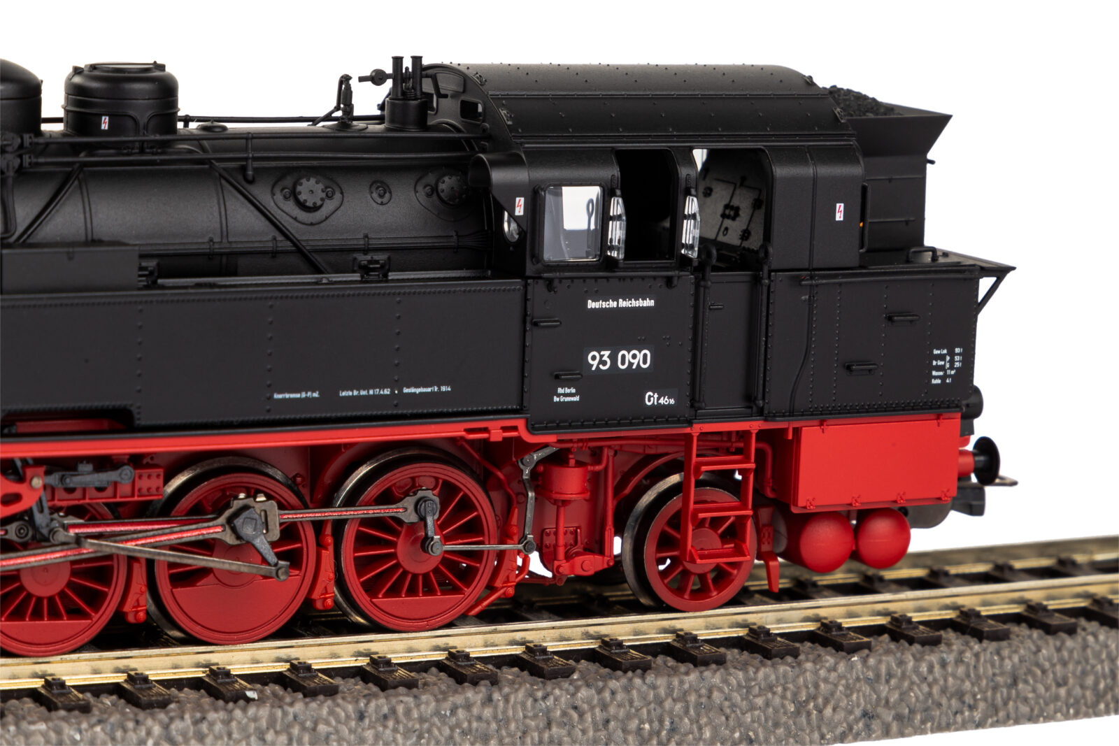 Locomotiva a Vapore / Sound BR 93 DR Epoca III Scala H0 DS Modellismo Locomotiva a Vapore / Sound BR 93 scala H0 - vista 5