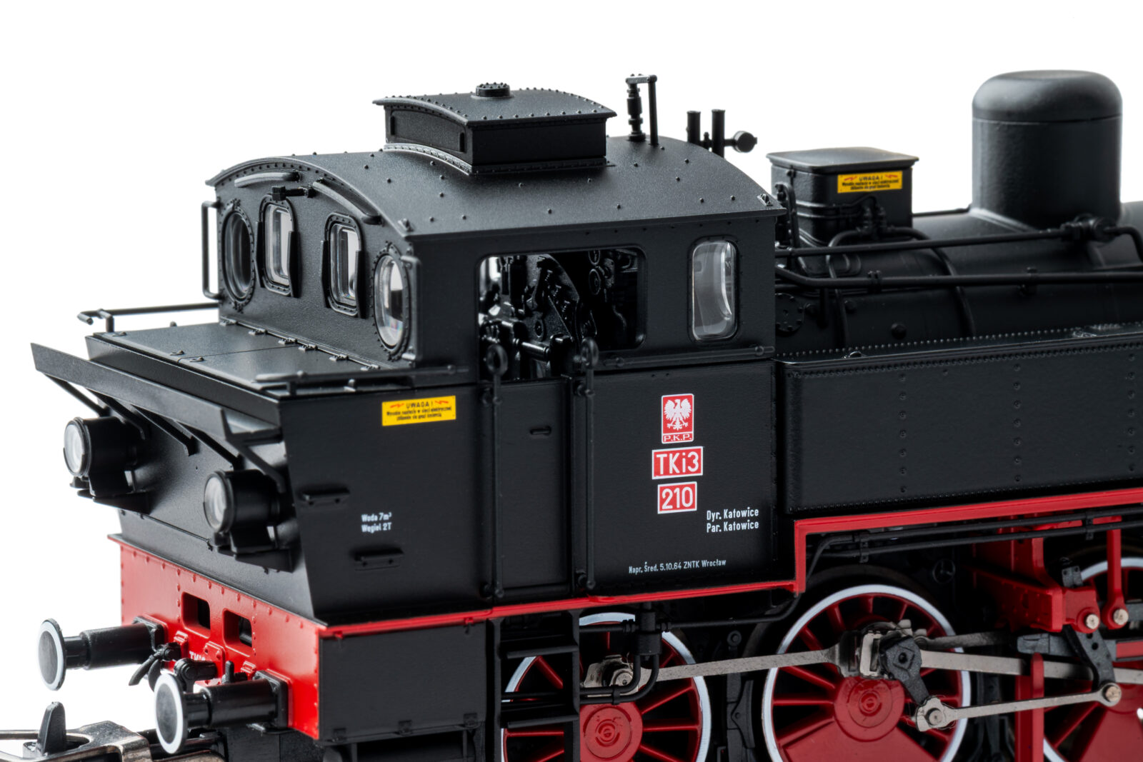 Locomotiva a Vapore TKi3 PKP Epoca III Scala H0 DS Modellismo Locomotiva a Vapore TKi3 PKP Epoca scala H0 - vista 4