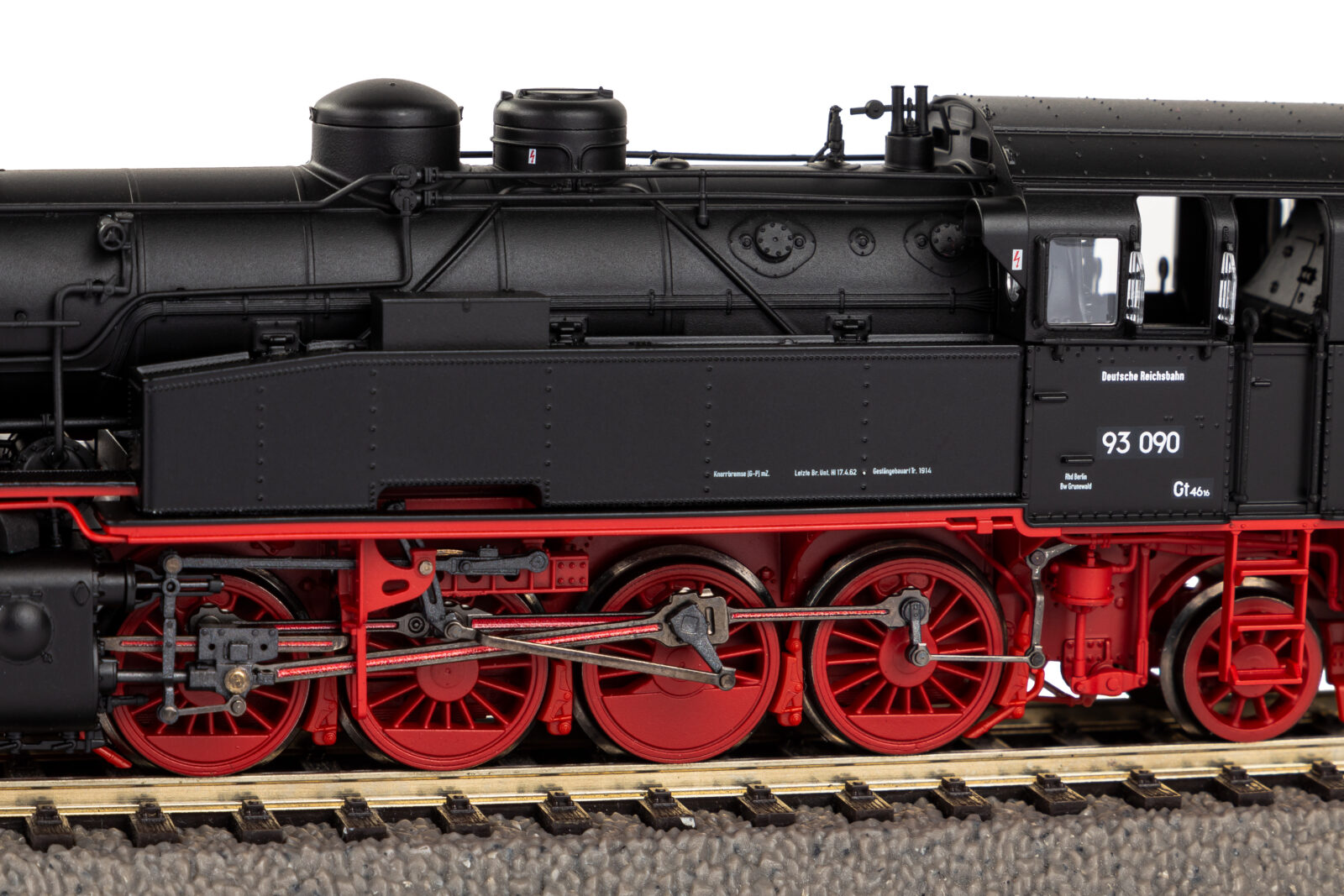 Locomotiva a Vapore / Sound BR 93 DR Epoca III Scala H0 DS Modellismo Locomotiva a Vapore / Sound BR 93 scala H0 - vista 4