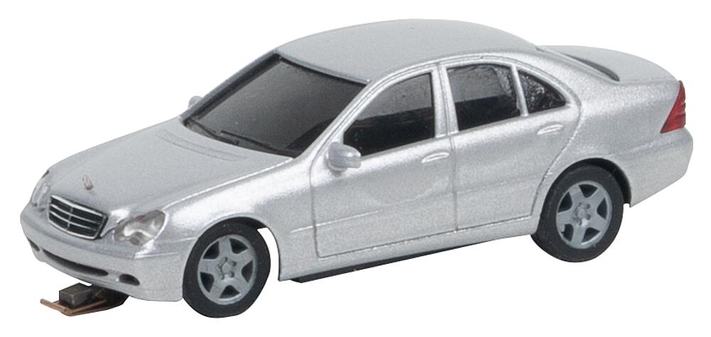 MB Classe C W 203, argento (HERPA) Scala H0 DS Modellismo MB Classe C W 203, argento (HERPA) scala H0