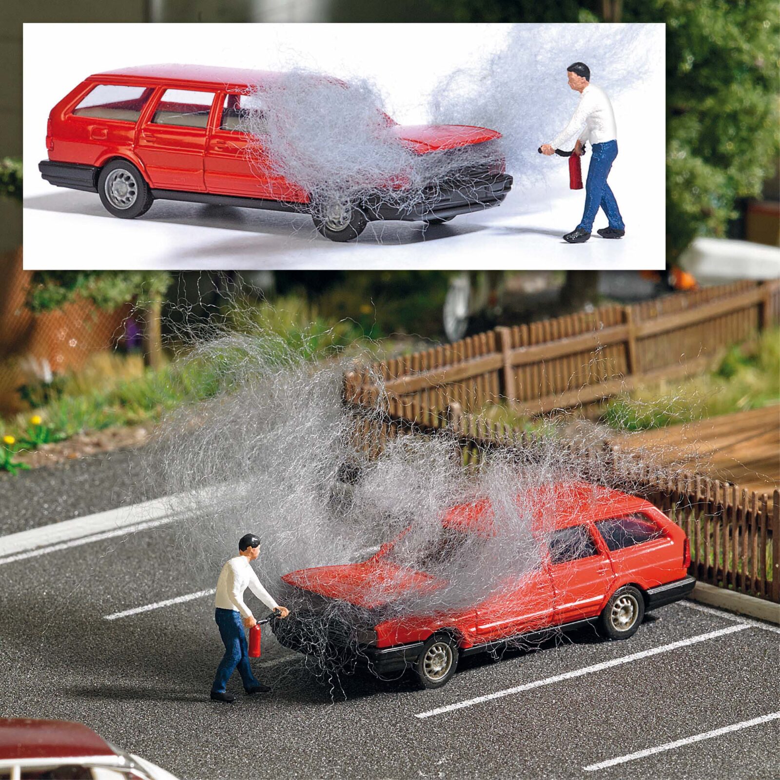 Incendiatore di motori Scala H0 DS Modellismo Incendiatore di motori scala H0 Busch