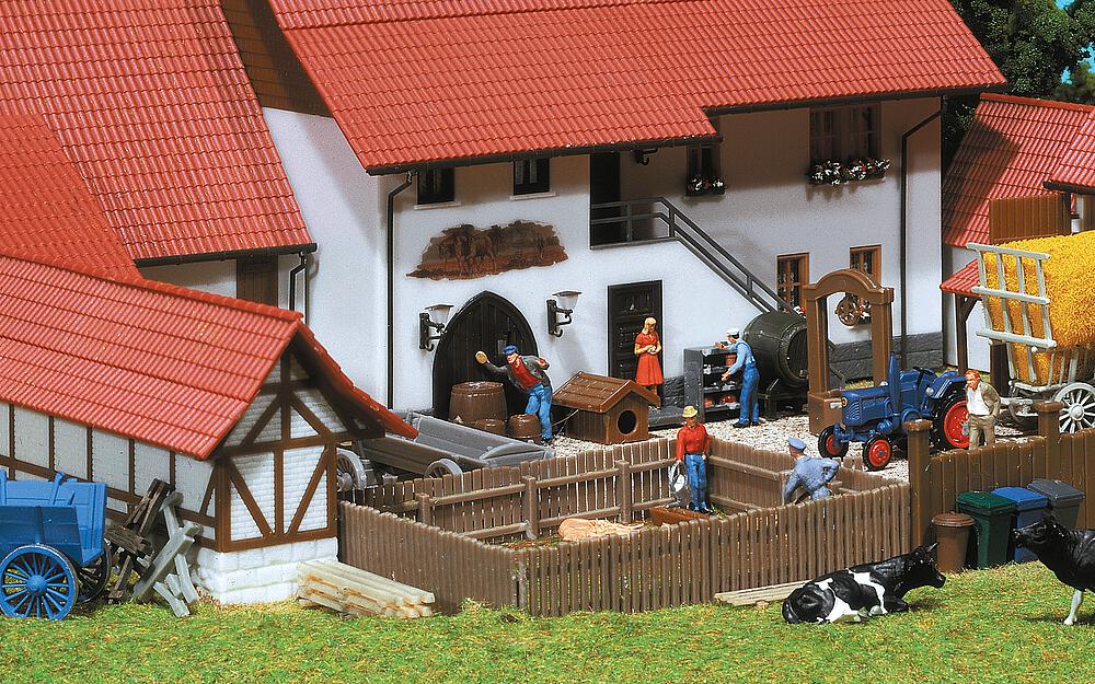 Recinzione a picchetto - 437 mm Scala N DS Modellismo Recinzione a picchetto 437 mm scala N Faller