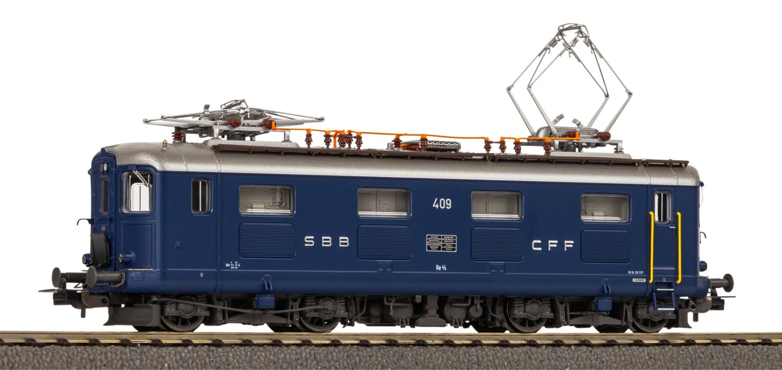 Locomotiva Elettrica / Sound Re 4/4 | 409 SBB Epoca III Scala H0 DS Modellismo Locomotiva Elettrica / Sound Re 4/4 scala H0