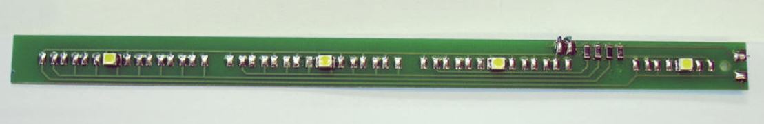 LED illuminazione interna per automotrice GTW Stadler Scala H0 DS Modellismo LED illuminazione interna scala H0