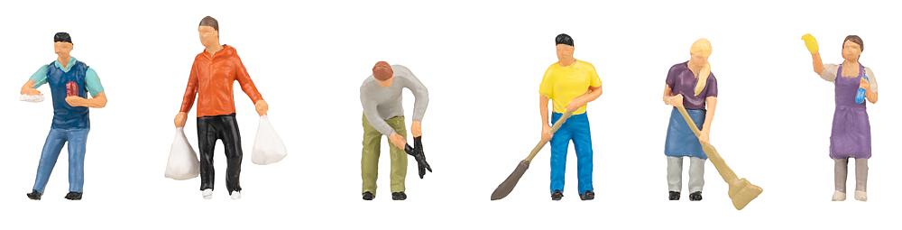 Persone che fanno lavori in casa Scala H0 DS Modellismo Persone che fanno lavori in casa scala H0