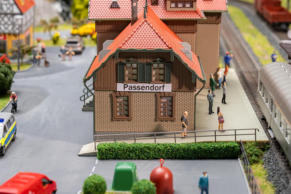 Set promozionale della Stazione di Passendorf Scala H0 DS Modellismo Set promozionale della Stazione scala H0