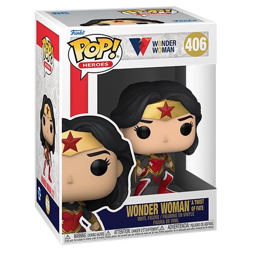 Funko POP Wonder Woman 80th Wonder Woman A Twist of Fate 406 DS Modellismo Funko POP Wonder Woman 80th Wonder Woman A Twist of Fate 406