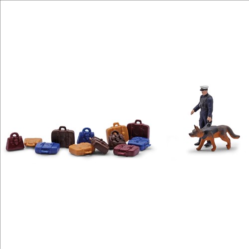 Set d'azione: Polizia/Pastore tedesco Scala TT DS Modellismo Set d'azione: Polizia/Pastore scala TT