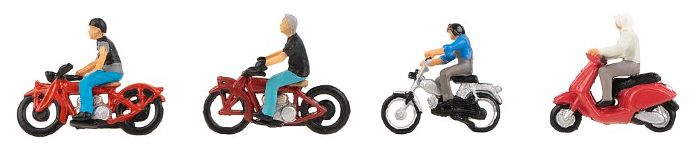 Motociclisti Scala H0 DS Modellismo Motociclisti scala H0 Faller