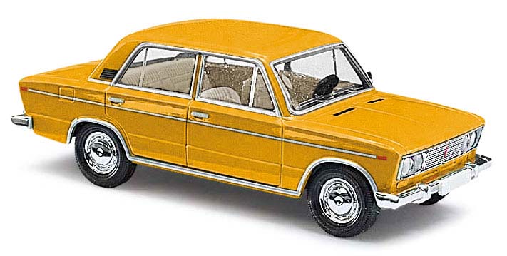 Lada 1600 arancione chiaro Scala H0 DS Modellismo Lada 1600 arancione chiaro scala H0 Busch