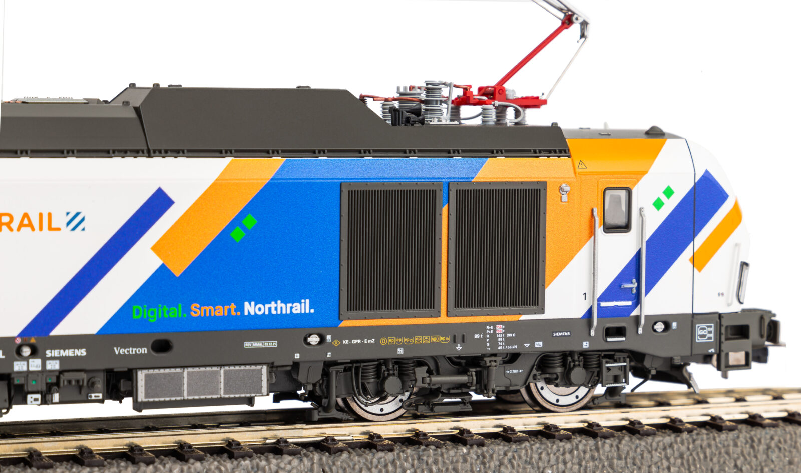 Locomotiva a Doppia Potenza / Sound "dual mode" BR 248 "Northrail" Epoca VI - Versione in Corrente Aletrnata Scala H0 DS Modellismo Locomotiva a Doppia Potenza / Sound scala H0