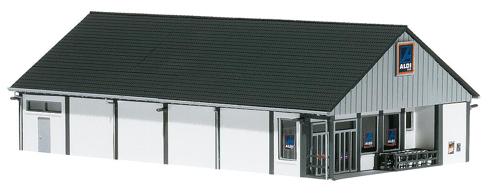 Supermercato ALDI Sud / Nord Scala N DS Modellismo Supermercato ALDI Sud / Nord scala N Faller