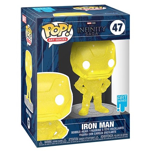 FUNKO POPS Art Series Infinity Saga Iron Man Bobble 47 DS Modellismo FUNKO POPS Art Series Infinity Saga Iron Man Bobble 47