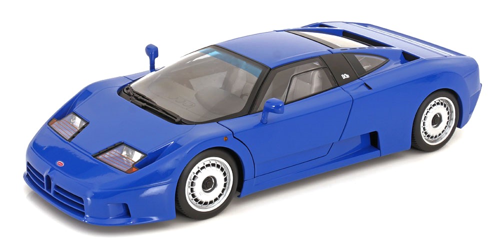 Bugatti EB110 Blue 1991 DS Modellismo Bugatti EB110 Blue scala 1/12 KK-Scale