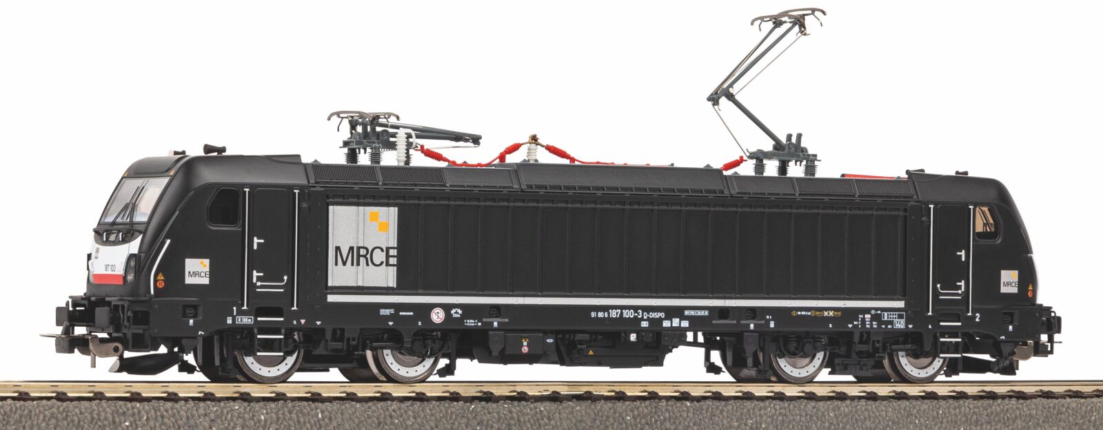 Locomotiva Elettrica BR 187 MRCE Epoca VI Scala H0 DS Modellismo Locomotiva Elettrica BR 187 MRCE scala H0