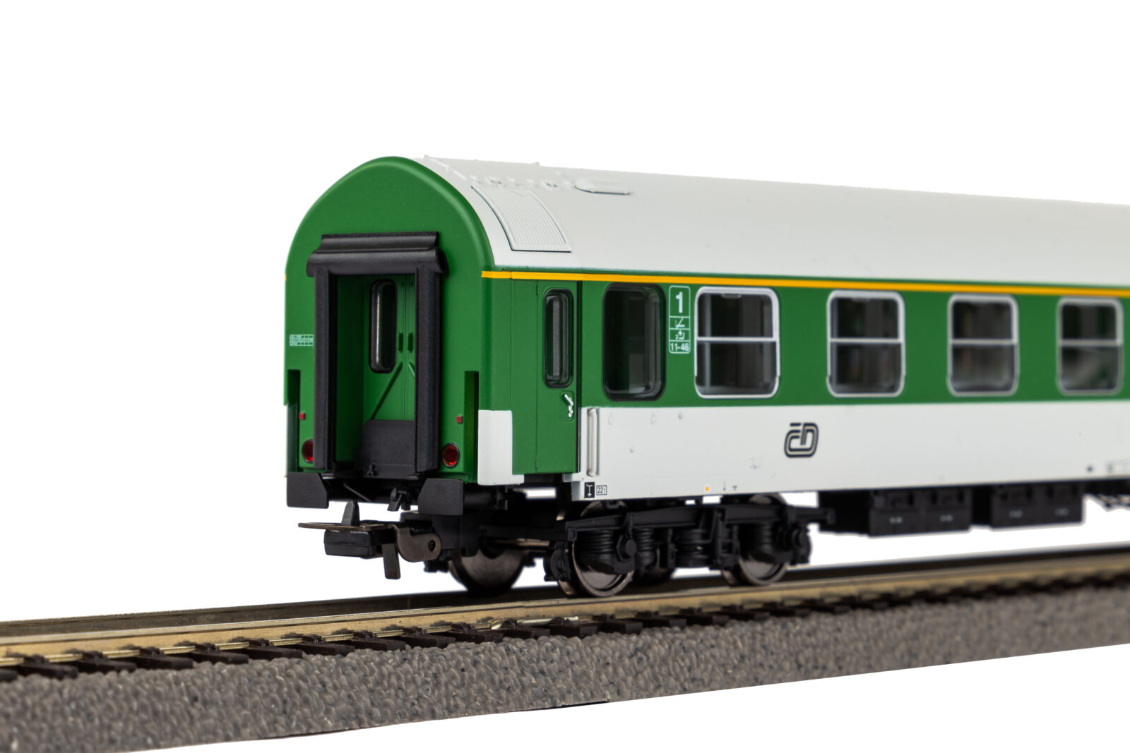 Carrozze Passeggeri Y-Wagen 1^/2^ Classe verde/grigio ÈD Epoca V Scala H0 DS Modellismo Carrozze Passeggeri Y-Wagen 1^/2^ scala H0 - vista 4