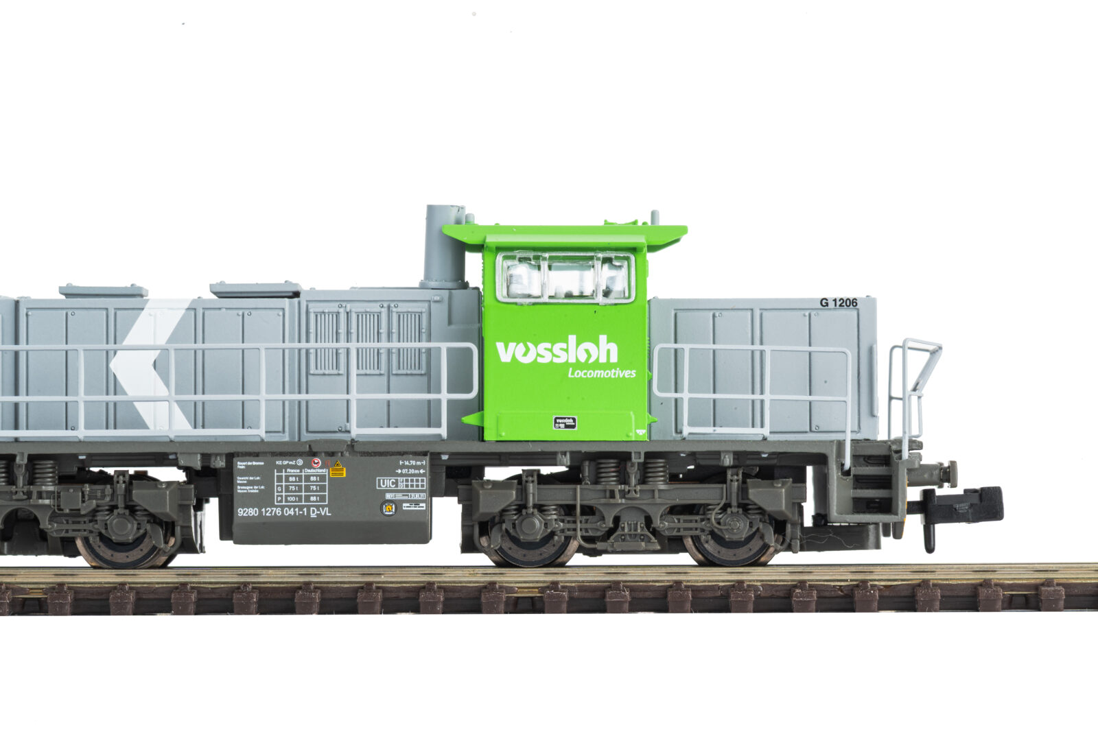 Locomotiva Diesel G1206 Vossloh Leasing Epoca VI Scala N DS Modellismo Locomotiva Diesel G1206 Vossloh scala N