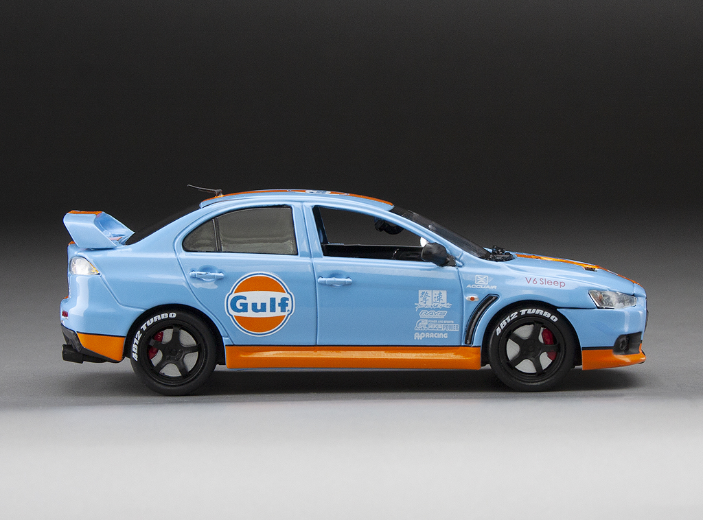 Mitsubishi Lancer Evoluton X DS Modellismo Mitsubishi Lancer Evoluton X scala 1:43