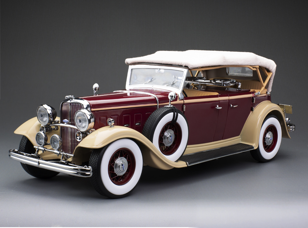 Ford Lincoln KB Cabrio del 1932 DS Modellismo Ford Lincoln KB Cabrio scala 1:18 Sun Star