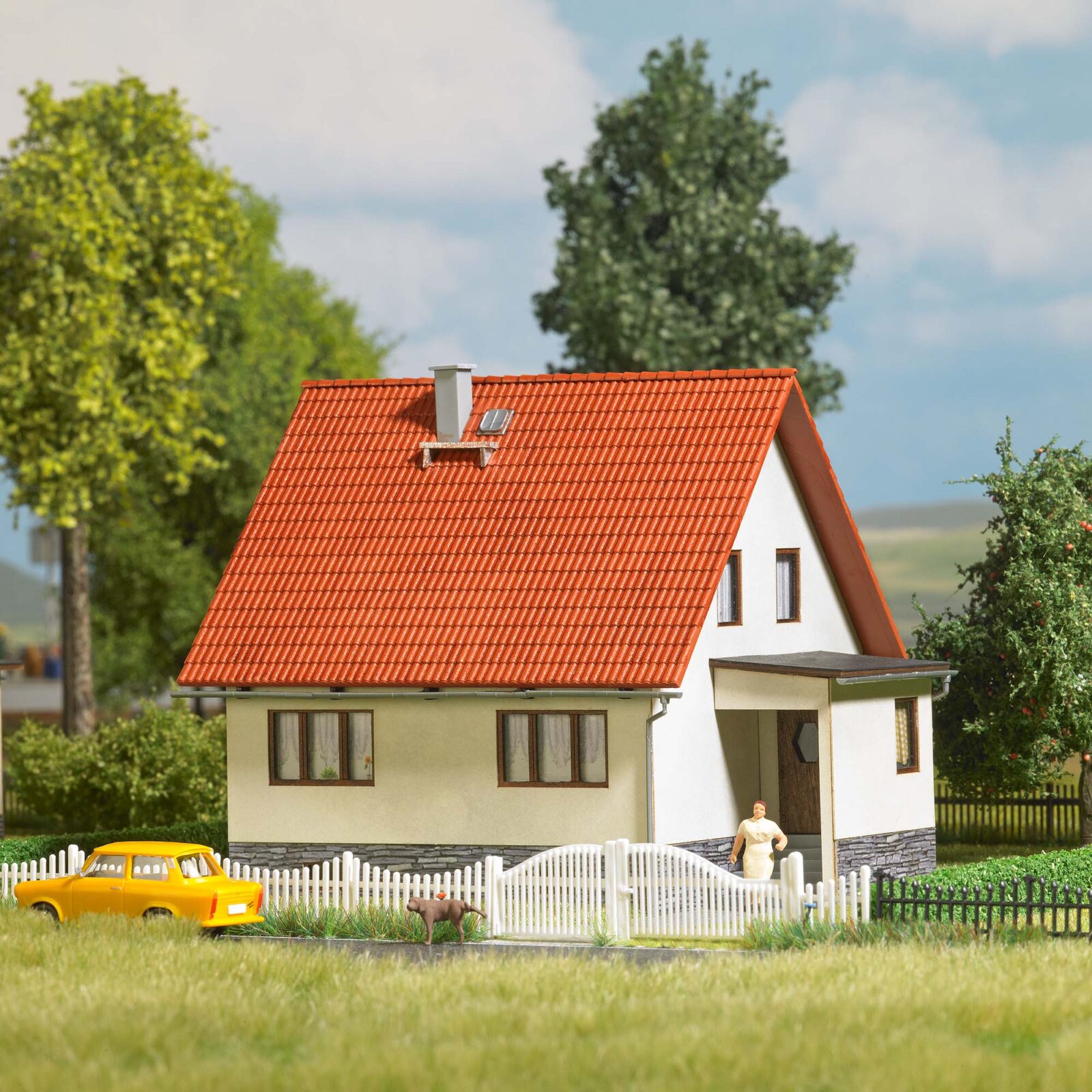 Casa unifamiliare EW 65 Scala H0 DS Modellismo Casa unifamiliare EW 65 scala H0 Busch