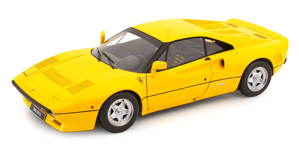 Ferrari 288 GTO Yellow 1984 DS Modellismo Ferrari 288 GTO Yellow scala 1/12 KK-Scale