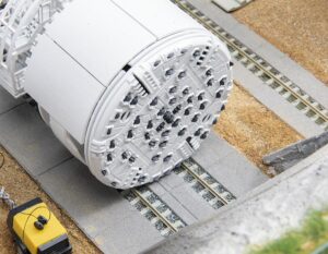 Piastra di perforazione TBM a pinza scala H0