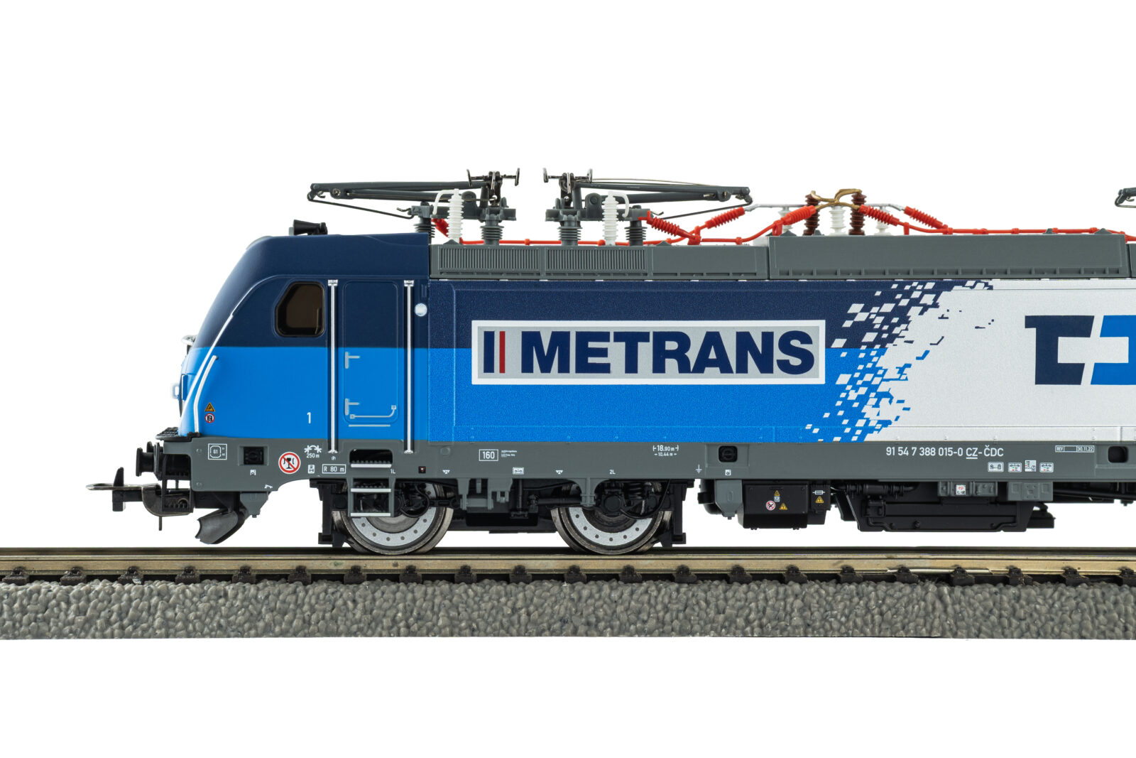 Locomotiva Elettrica / Sound BR 388 Metrans Cargo Epoca VI Scala H0 DS Modellismo Locomotiva Elettrica / Sound BR 388 scala H0