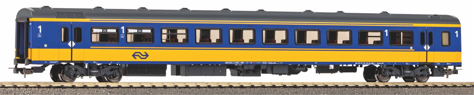 Carrozza Passeggeri ICR 1^ Classe NS VI Scala H0 DS Modellismo Carrozza Passeggeri ICR 1^ Classe scala H0