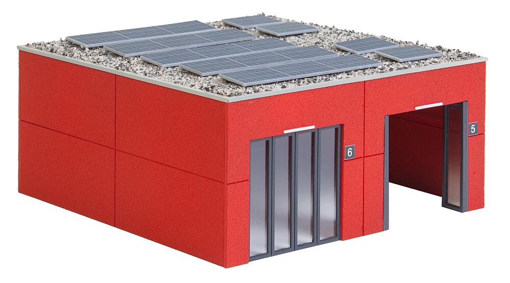 Deposito veicoli VVFF Scala H0 DS Modellismo Deposito veicoli VVFF scala H0 Faller