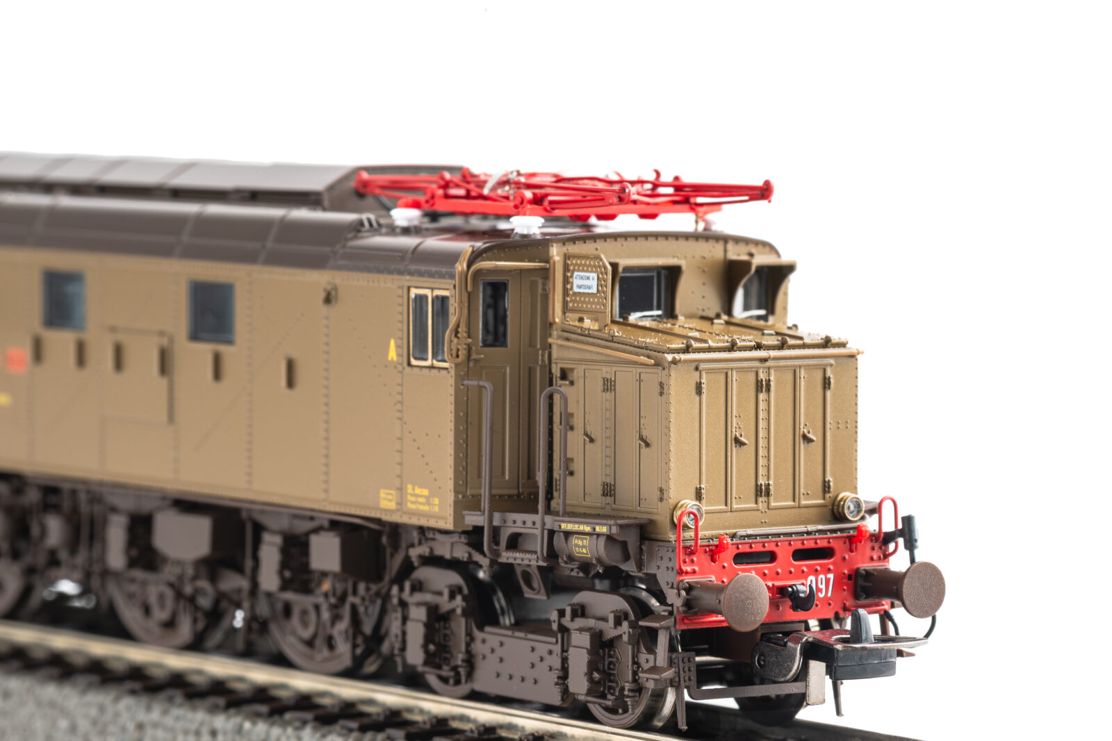 Locomotiva Elettrica BR E.428.097 DL Ancona 1^Serie FS Epoca III Scala H0 DS Modellismo Locomotiva Elettrica BR E.428.097 scala H0 - vista 4