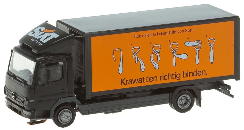 Car System Start-Set Autocarro MB Atego Sixt Scala H0 DS Modellismo Car System Start-Set Autocarro MB scala H0