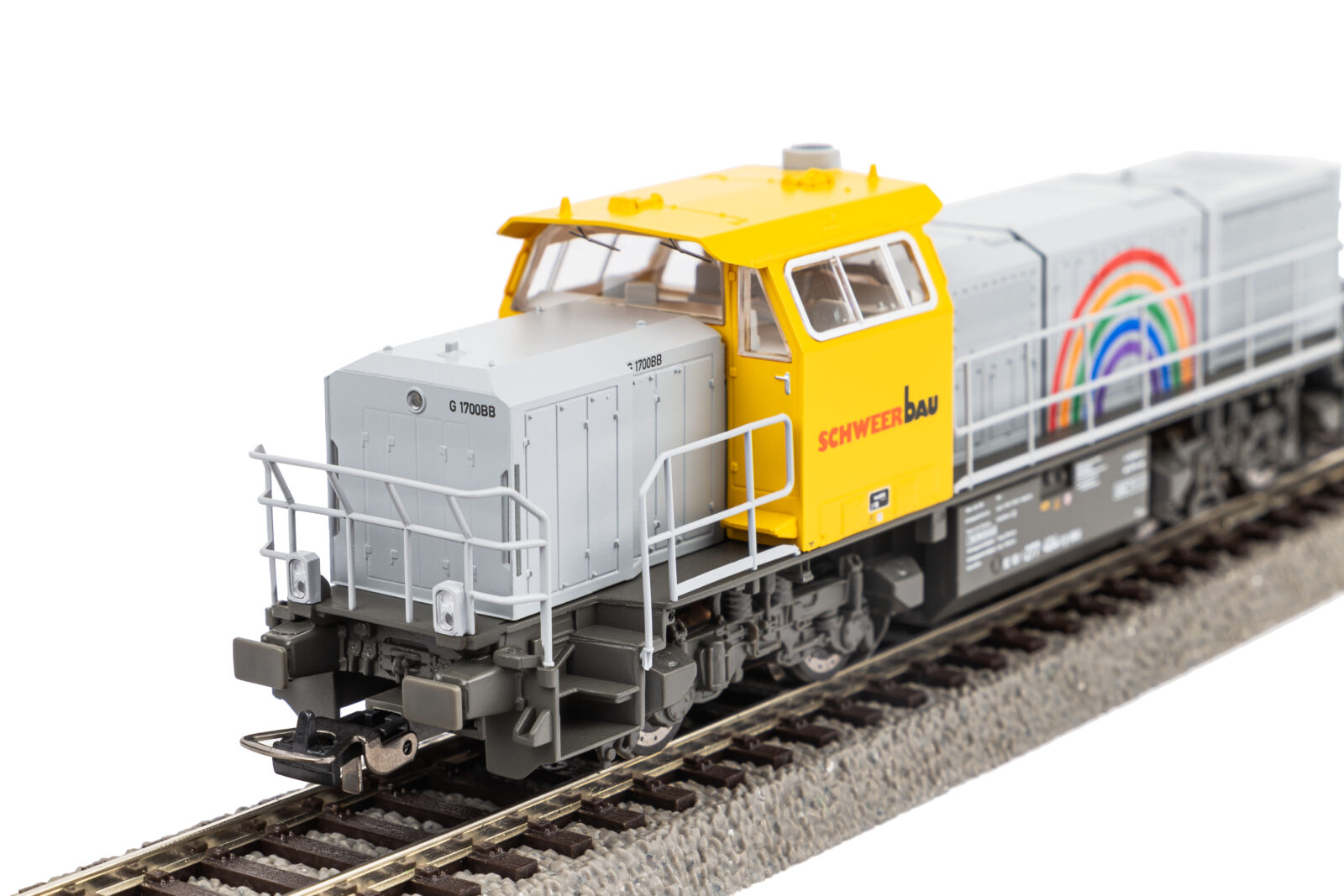 Locomotiva Diesel G 1700 Schweerbau Epoca VI Versione C.A. Scala H0 DS Modellismo Locomotiva Diesel G 1700 Schweerbau scala H0