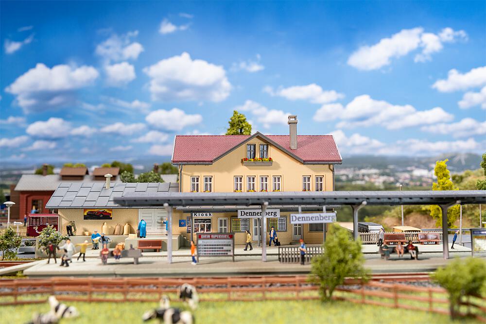 Set promozionale della stazione di Dennenberg Scala N DS Modellismo Set promozionale della stazione scala N