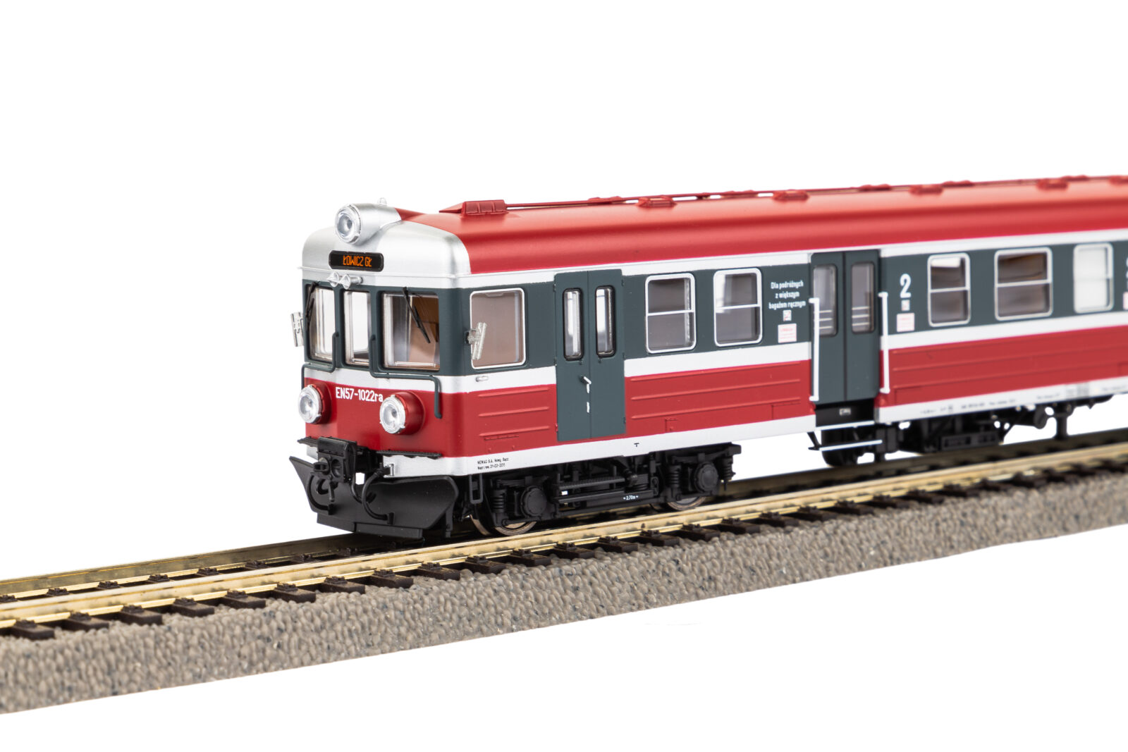 Elettrotreno EN57 Przewozy Regionalne Epoca VI Scala H0 DS Modellismo Elettrotreno EN57 Przewozy scala H0