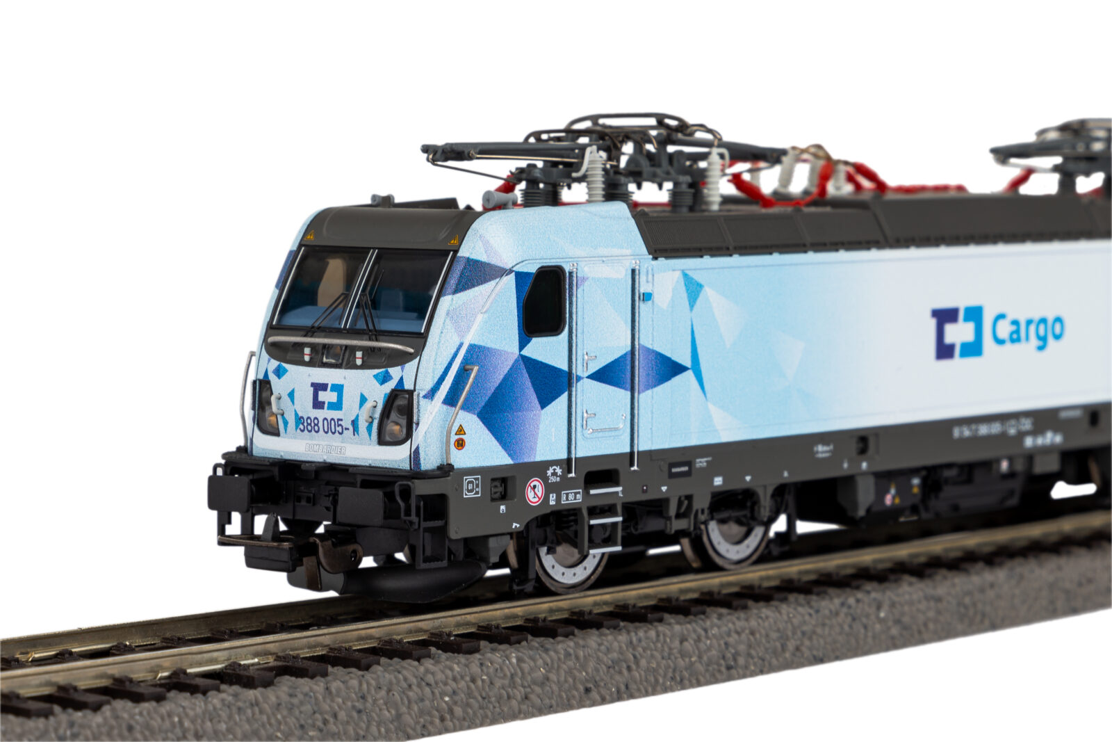 Locomotiva elettrica BR 388 ÈD Cargo Epoca VI Scala H0 DS Modellismo Locomotiva elettrica BR 388 ÈD scala H0