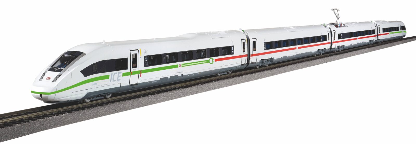 Elettrotreno Gruppo 412 4tlg. ICE 4 DB AG Protettori del clima Epoca VI Scala H0 DS Modellismo Elettrotreno Gruppo 412 4tlg. ICE 4 scala H0