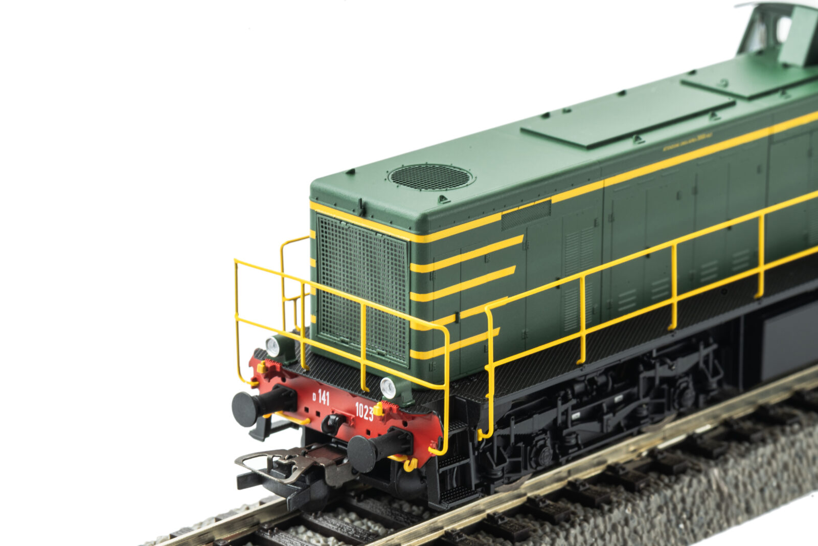 Locomotiva Diesel/Sound D.141.1023 FS Dep. Savona Epoca IV + ganci digitali Scala H0 DS Modellismo Locomotiva Diesel/Sound D.141.1023 scala H0