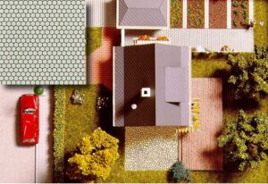 Pietre di pavimentazione ad scala H0