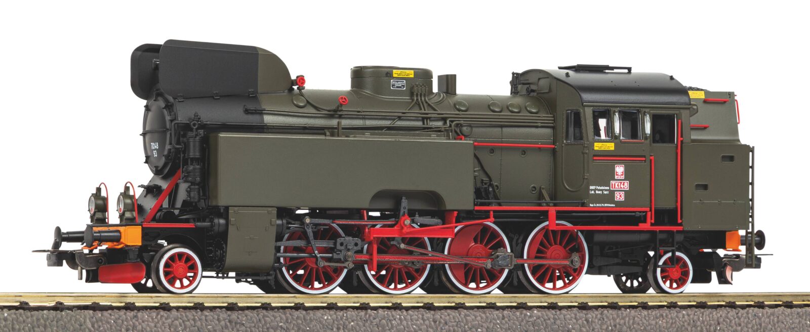 Locomotiva a vapore TKt48 PKP Epoca IV Scala H0 DS Modellismo Locomotiva a vapore TKt48 PKP Epoca scala H0