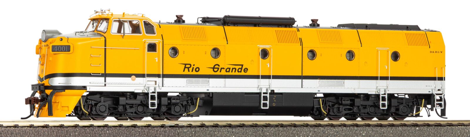 Locomotiva Diesel ML 4001 D&RGW modificata Scala H0 DS Modellismo Locomotiva Diesel ML 4001 D&RGW scala H0