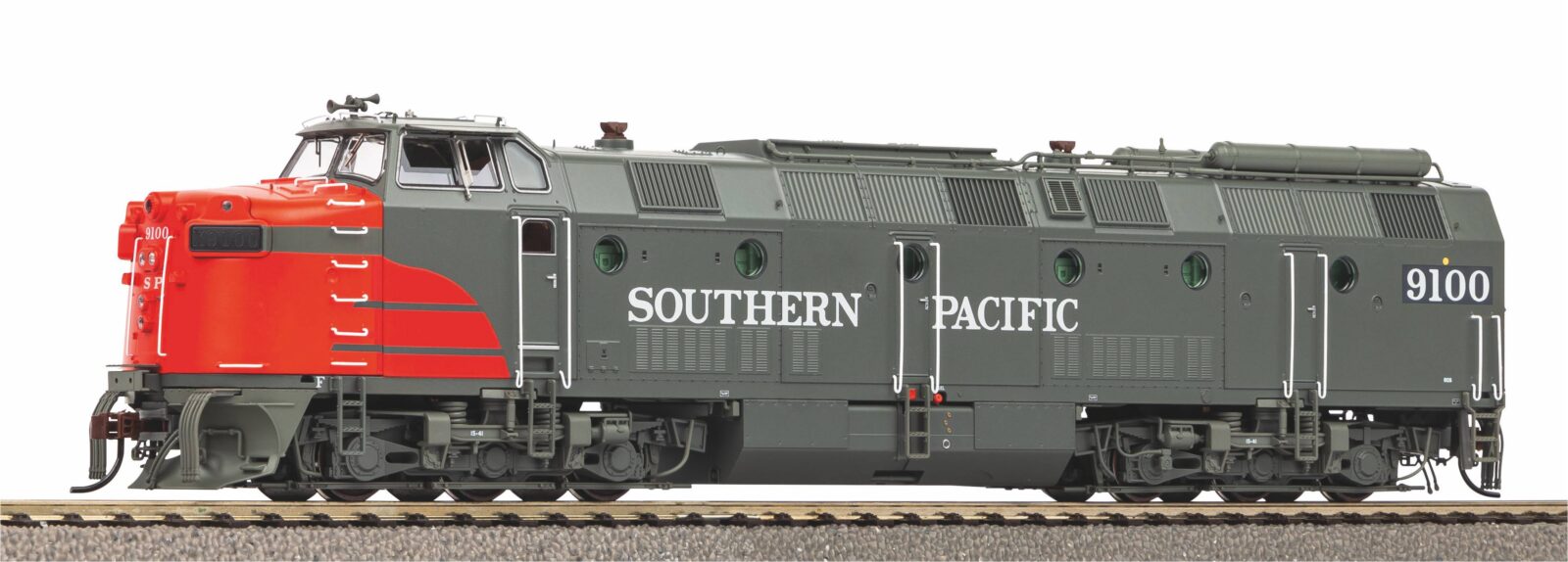 Locomotiva Diesel / Sound SP 9100 - Versione in Corrente Alternata Scala H0 DS Modellismo Locomotiva Diesel / Sound SP 9100 scala H0
