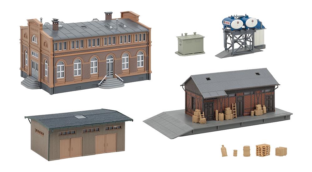 Movimentazione merci Set Promozionale Scala H0 DS Modellismo Movimentazione merci Set scala H0
