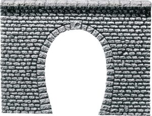 Foglio decorativo Portale scala H0