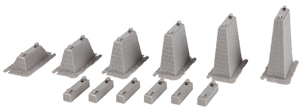 6 Piloni Scala H0 DS Modellismo 6 Piloni scala H0 Faller