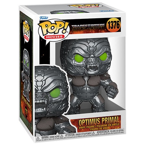 Funko POP Transformers Rise of The Beast Optimus Primal 1376 DS Modellismo Funko POP Transformers Rise of The Beast Optimus Primal 1376