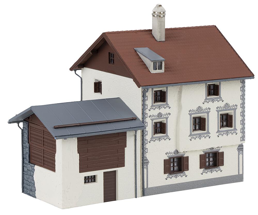 Casa di Bergün Scala H0 DS Modellismo Casa di Bergün scala H0 Faller