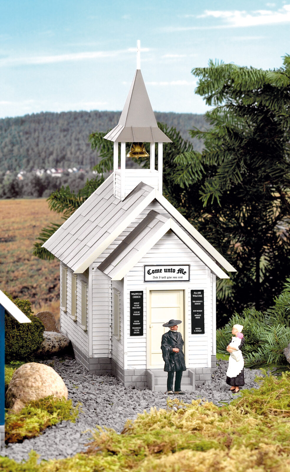 Chiesa del Bosco Selvaggio Scala G DS Modellismo Chiesa del Bosco Selvaggio scala G Piko