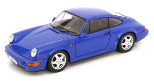 Porsche 911 RS with Cup Rims Blue scala 1/12
