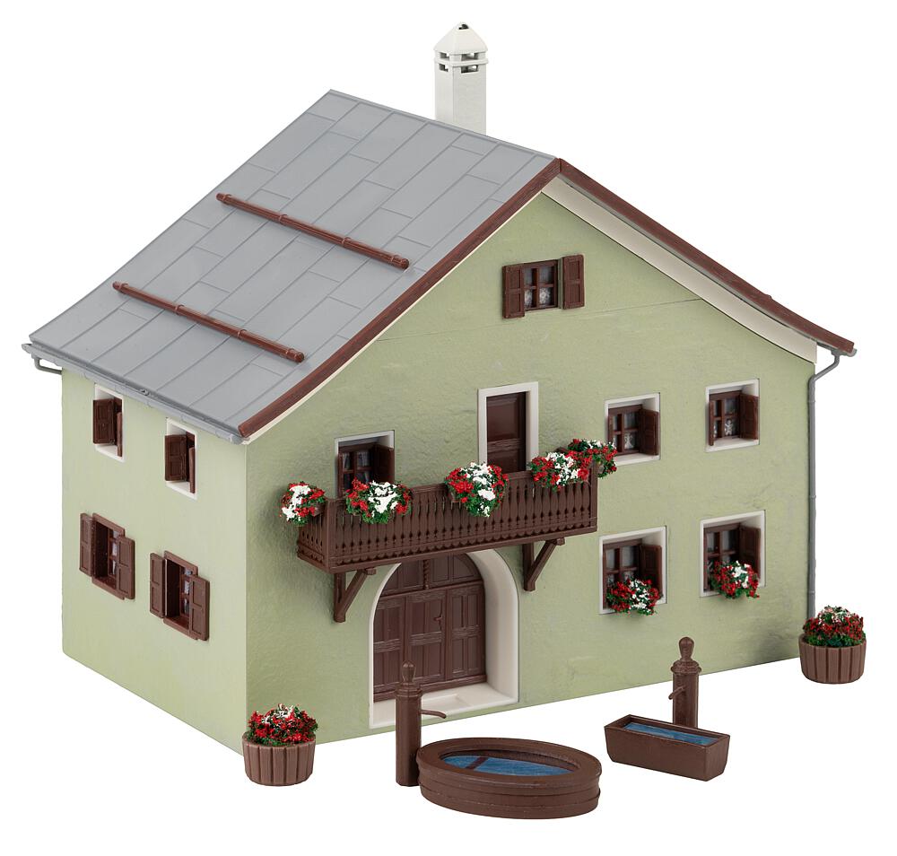 Casa Residenziale dell' Engadina Scala H0 DS Modellismo Casa Residenziale dell' Engadina scala H0
